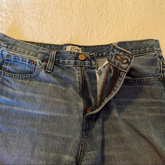 J. Crew High Rise Broken-In Boyfriend Denim Shorts - 29 - Picture 8 of 15